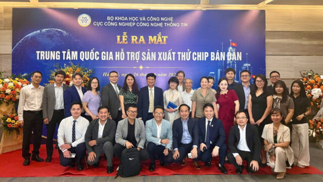 VBTECH tham dự Lễ ra mắt Trung tâm Quốc gia Hỗ trợ sản xuất thử chip bán dẫn VNMPWCC (2)