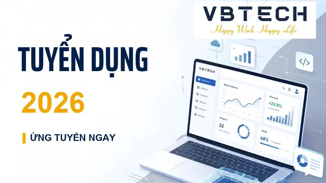 VBTECH tuyển dụng 2026