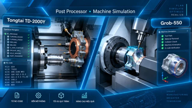 Case Study_Advanced solution for Millturn machine Center Grob-550 and TD-2000Y